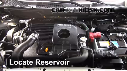 2012 Nissan Juke S 1.6L 4 Cyl. Turbo Windshield Washer Fluid Add Fluid
